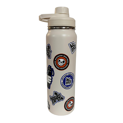 GARRAFA TÉRMICA HYDROSTICKER AÇO INOX 850 ML – NAÇÃO CAVEIRA