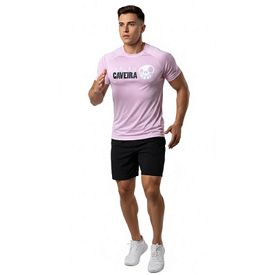 CAMISETA NAÇÃO CAVEIRA ROSA