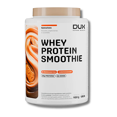 WHEY PROTEIN SMOOTHIE POTE 900G - DUX HUMAN HEALTH