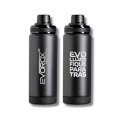 GARRAFA TÉRMICA EVOROX INOX 600ML – LANÇAMENTO