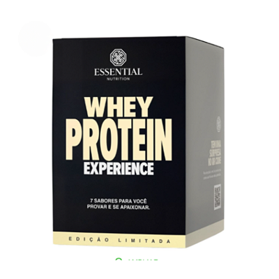 WHEY PROTEIN EXPERIENCE 7 SABORES ESSENTIAL NUTRITION – EDIÇÃO LIMITADA
