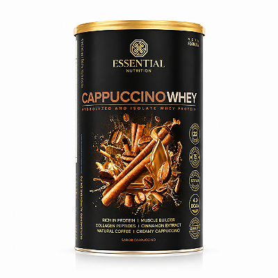CAPPUCCINO WHEY 420G - ESSENTIAL NUTRITION