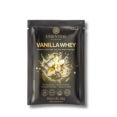 VANILLA WHEY SACHÊ 25G - ESSENTIAL NUTRITION