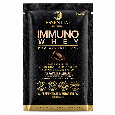 IMMUNO WHEY CHOCOLATE SACHÊ 31G – ESSENTIAL NUTRITION