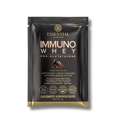 IMMUNO WHEY CHOCOLATE SACHÊ 31G – ESSENTIAL NUTRITION