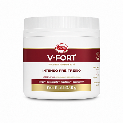 PRÉ TREINO V-FORT 240G - VITAFOR