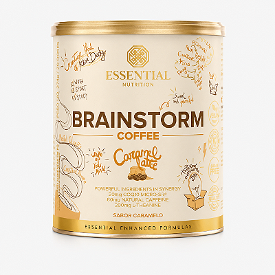 BRAINSTORM COFFEE LATA 20 DOSES – ESSENTIAL NUTRITION