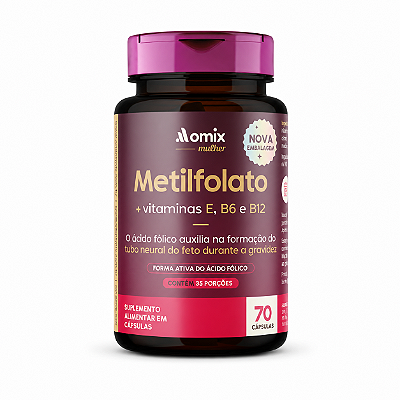 METILFOLATO FRASCO 70 CAPS - OMIX