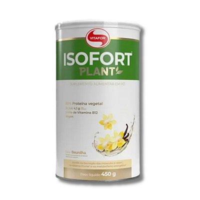 ISOFORT PLANT 450G BANANA COM CANELA - VITAFOR