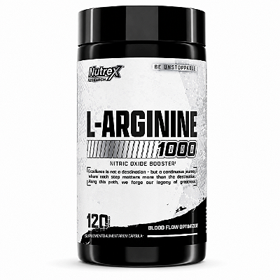 L-ARGININE 1000 120 CAPSULAS - NUTREX