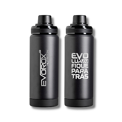 GARRAFA TÉRMICA EVOROX INOX 600ML – LANÇAMENTO