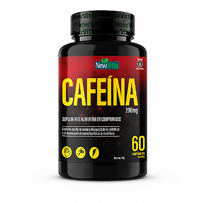 CAFEÍNA 60 COMP. 700mg - NEW VITTA