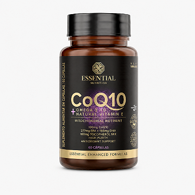 COQ10 60 CÁPSULAS - ESSENTIAL NUTRITION