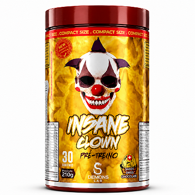 INSANE CLOWN PRE WORKOUT 210G DEMONS LAB - SWISS CHOCOLATE