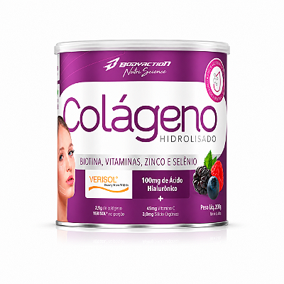 COLÁGENO VERISOL ÁCIDO HIALURÔNICO BODY ACTION 200G – FRUTAS VERMELHAS