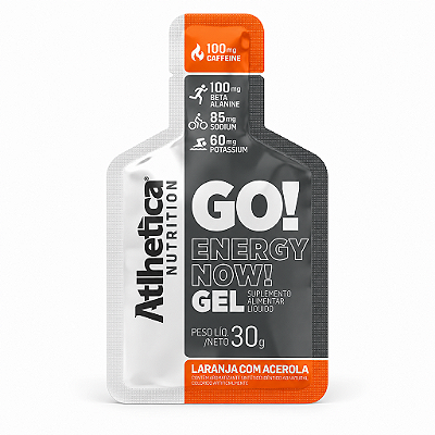 GO! ENERGY NOW GEL 30G - ATLHETICA NUTRITION