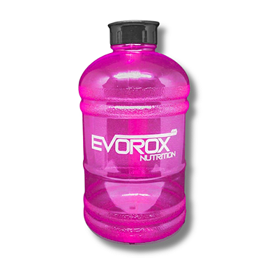GALÃO DE ÁGUA 1,8 L ROSA - EVOROX NUTRITION