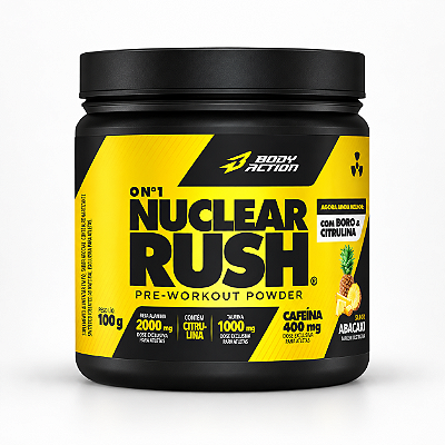 PRÉ TREINO NUCLEAR RUSH 100G - BODY ACTION
