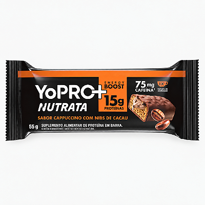 BARRA PROTEICA YOPRO UN 55G CAPPUCCINO - NUTRATA