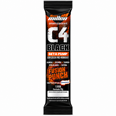 C4 BLACK BETA PUMP EXPLOSION FUSION PUNCH 10G - NEW MILLEN