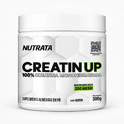 CREATINA MONOHIDRATADA CREATIN UP 300G - NUTRATA