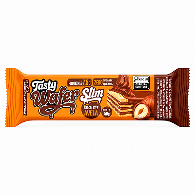 TASTY WAFER CHOCOLATE COM AVELÃ 50G - ADAPTOGEN SCIENCE