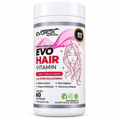 EVO HAIR VITAMIN 60 CAPSULAS - EVOROX NUTRITION