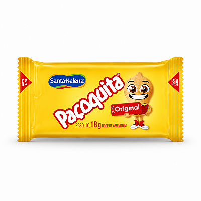 PAÇOQUITA QUADRADA 18G - SANTA HELENA