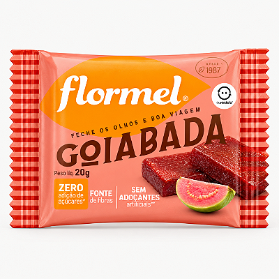 GOIABADA ZERO 20G - FLORMEL
