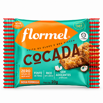 COCADA ZERO 20G - FLORMEL
