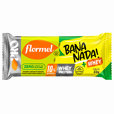 BANANADA COM PROTEÍNA ZERO 22G - FLORMEL