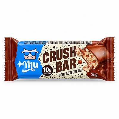 CRUSH BAR 2.0 COOKIES & CREAM 35G - MAIS MU