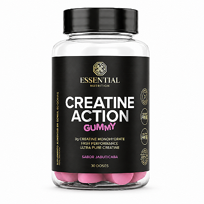 CREATINE ACTION GUMMY 240G 30UN – ESSENTIAL NUTRITION