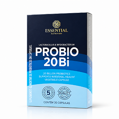PROBIO 20BI 30 CÁPSULAS - ESSENTIAL NUTRITION