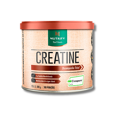 CREATINA CREAPURE POTE 300G - NUTRIFY