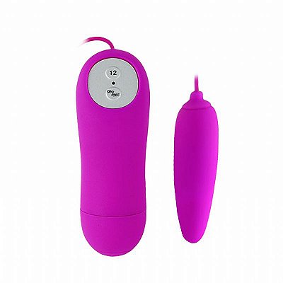 HARRIET - Bullet com Controle - 10 Modos de Vibração - Cor: Roxo | 5508