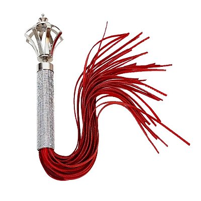 Chicote Flogger Royal Cabo Strass