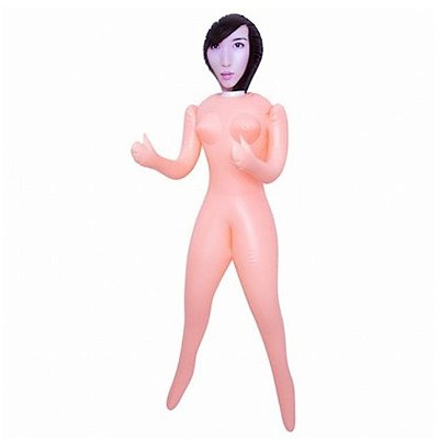 Boneca Feminina Inflável c/ 2 Orifícios Penetráveis | MEILI2002