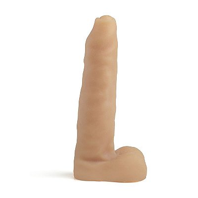 Pênis em CyberSkin Articulado Saturno Com Escroto 17,5x3,5cm