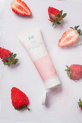 Lubrificante Vibe Sensation - Sabor Morango