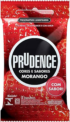 PRESERVATIVO - Prudence de Morango