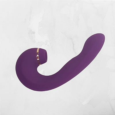 TRIPLO TURBO - Sugador de Clitóris e Ponto G | Cor: Roxo