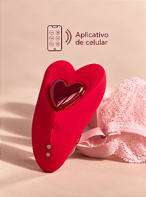 Heart | Vibrador de calcinha por APP