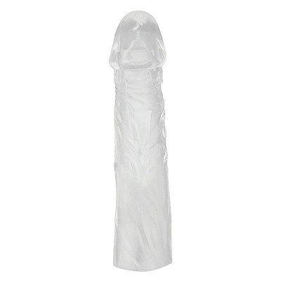 Capa Peniana em Gel 14Cm - Cor: Transparente| 1067