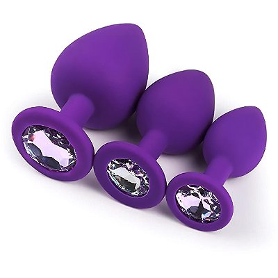 Kit de Plugs 3 Tamanhos P, M e G.