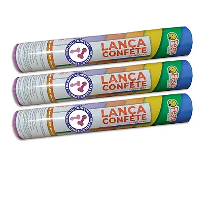 Lança Confetes Estouro Desenho de Pênis
