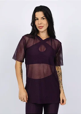 Blusão Arrastão Ameixa
