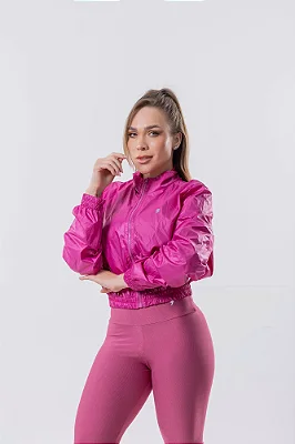 Jaqueta Corta Vento ilusion: Fucsia