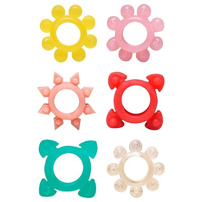 Kit com 6 Anéis Penianos PB Eróticos