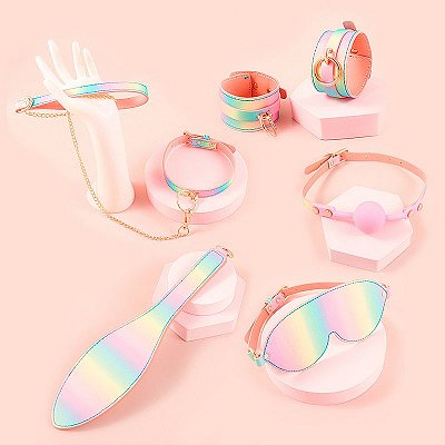 Kit Bondagem | Rosa Metálico